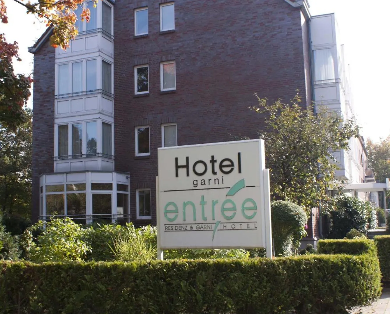 Entree Gross Borstel Garni Hotel Hamburg